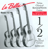 La Bella FG112 Комплект струн для уменьшенной классической 1/2 гитары