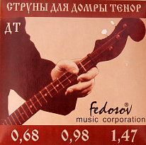 Fedosov DT-Fedosov Комплект струн для домры тенор, латунь
